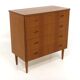 Commode scandinave en teck, Suède, 1960