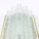Ice glass wall lights from doria leuchten, germany, 1960s