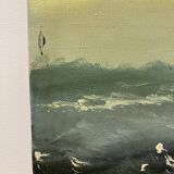 Old painting, Navy, signed, 60s/70s