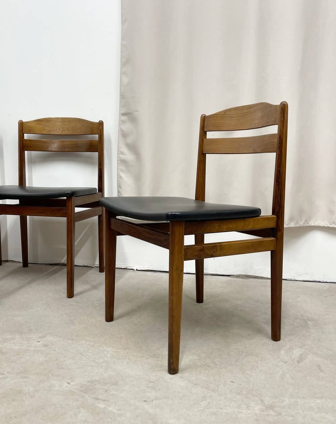 4 Danish chairs in Rio rosewood