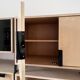 Bibliothèque modulable années 50-60