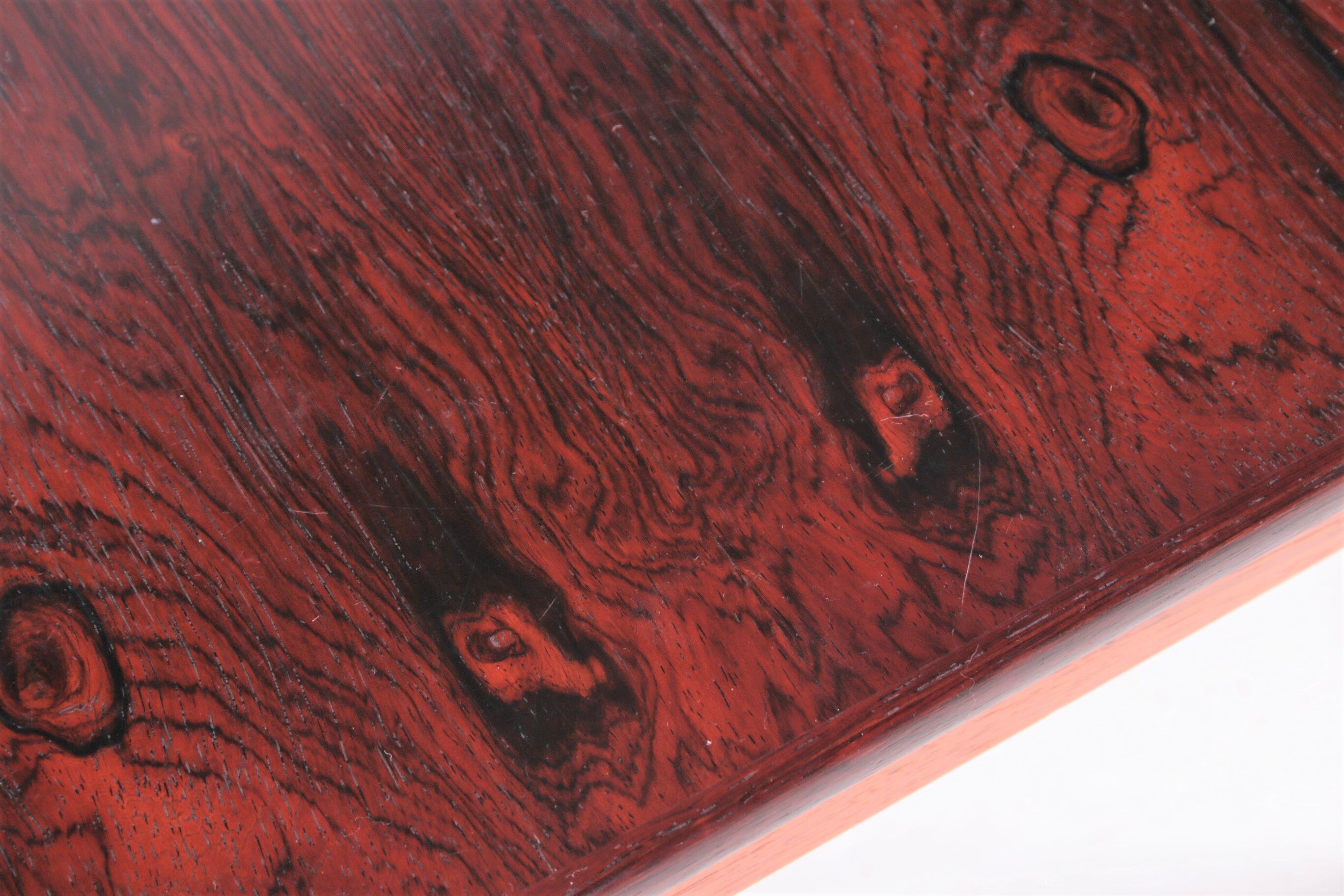 Table d’appoint danoise vintage en palissandre années 1960