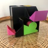 Vintage 80s pencil pot desk organizer
