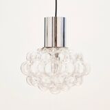 Large Mid-Century Bubble Glass Ceiling Light - H.Tynell for Limburg, 1960s