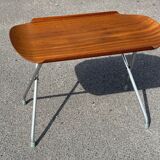 Alminette folding table with teak top, Norway, 1960s
