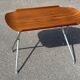 Table pliante à plateau en teck Alminette, Norvège, années 1960