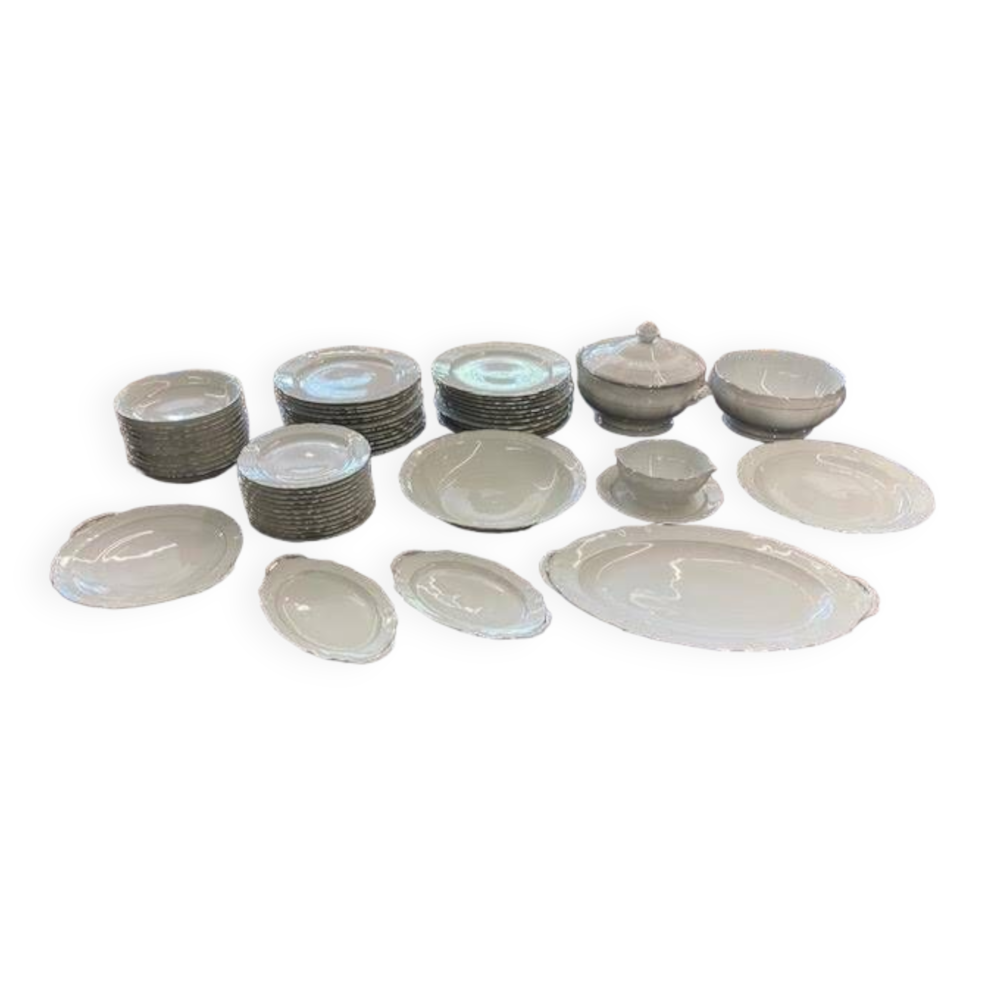 Limoges porcelain dinner service