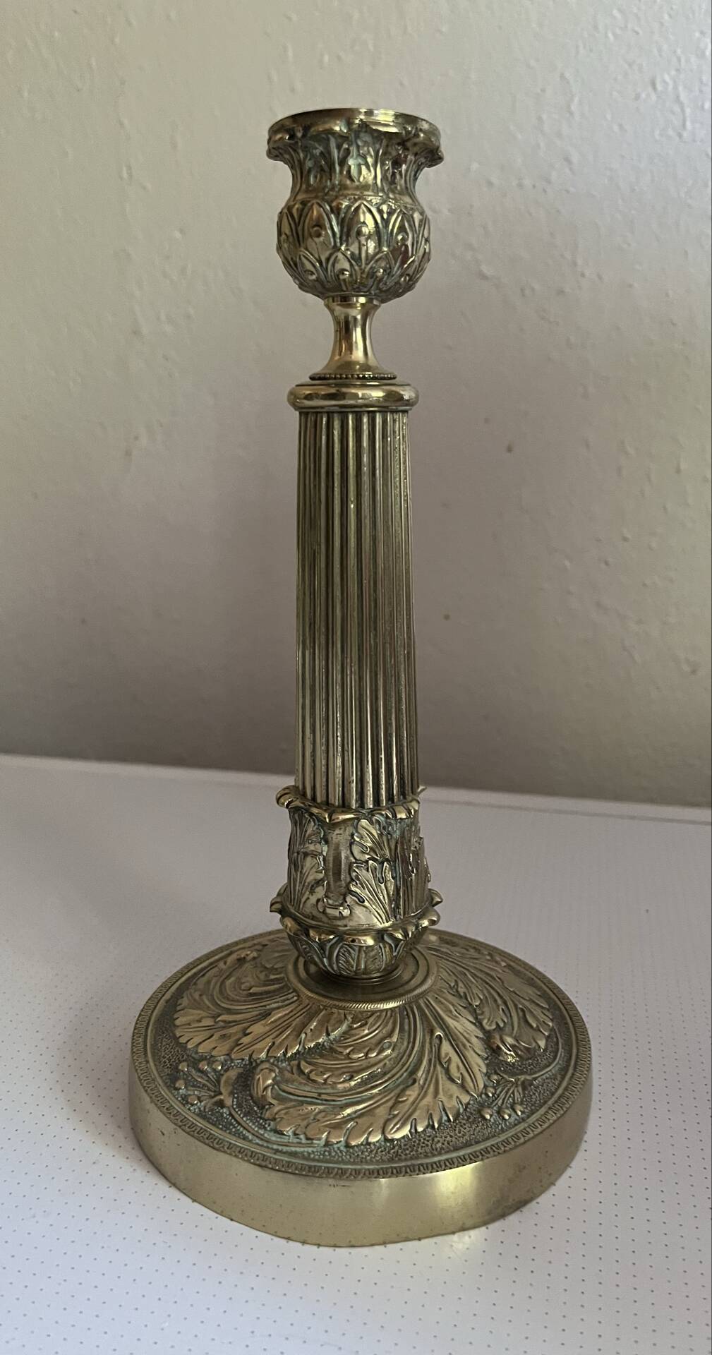 Bronze candlestick