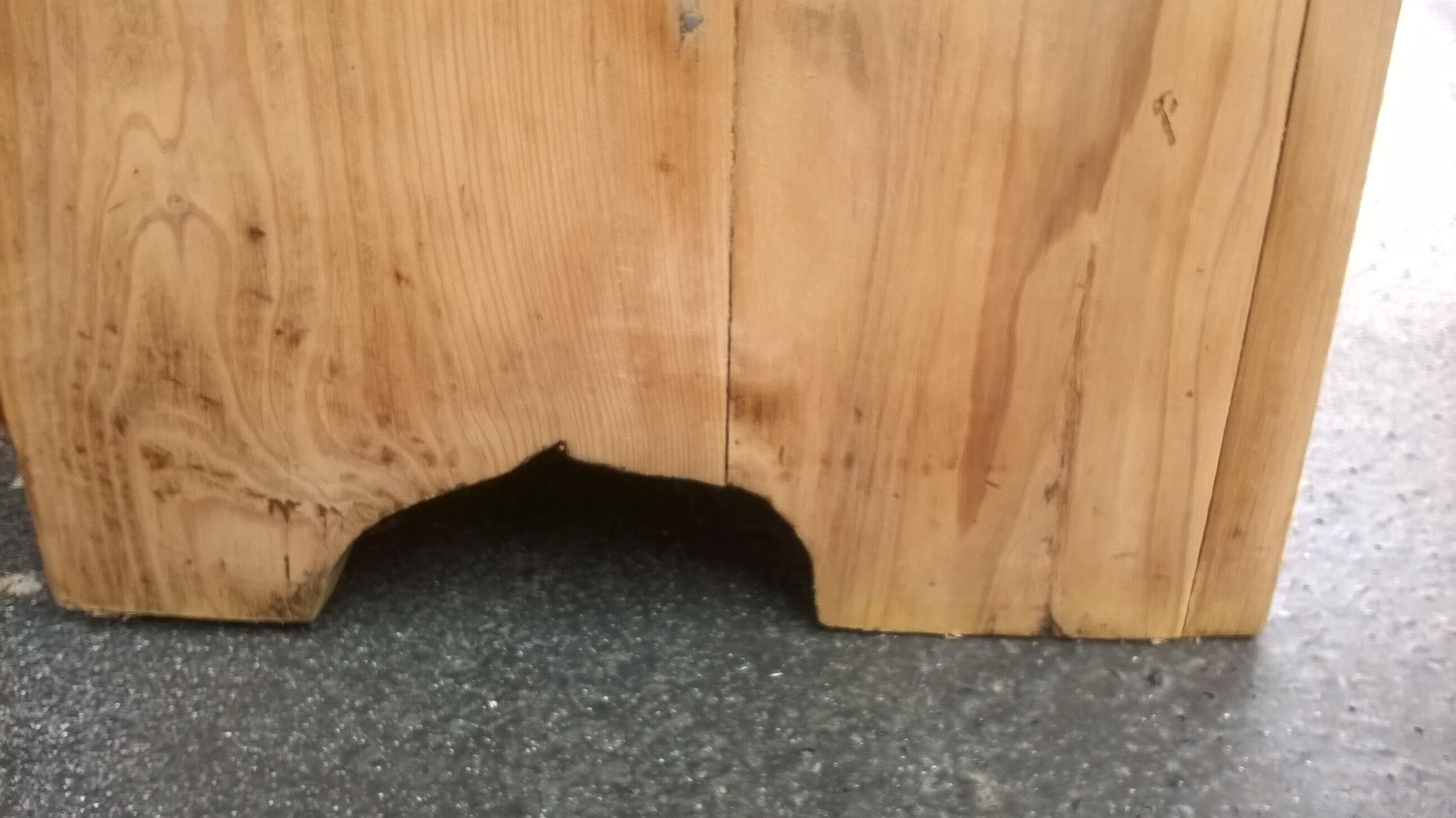 Fir country sideboard