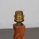 Lampe vintage en bois 1960