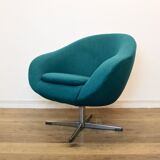 Pair of 1960's swivel armchairs