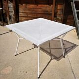 Metal garden table