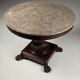 Table basse en acajou du XIXe siècle