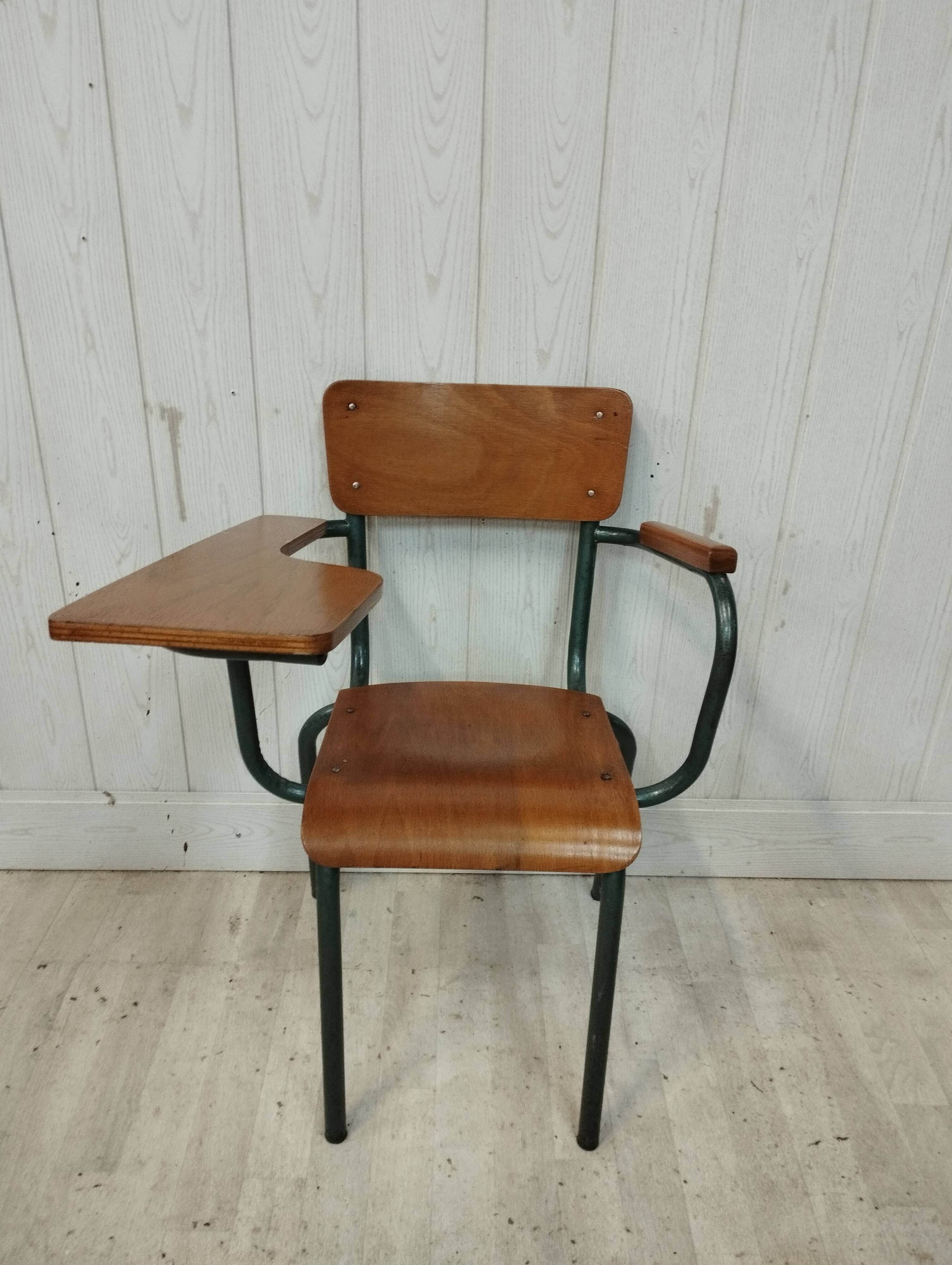 Old adult school chair