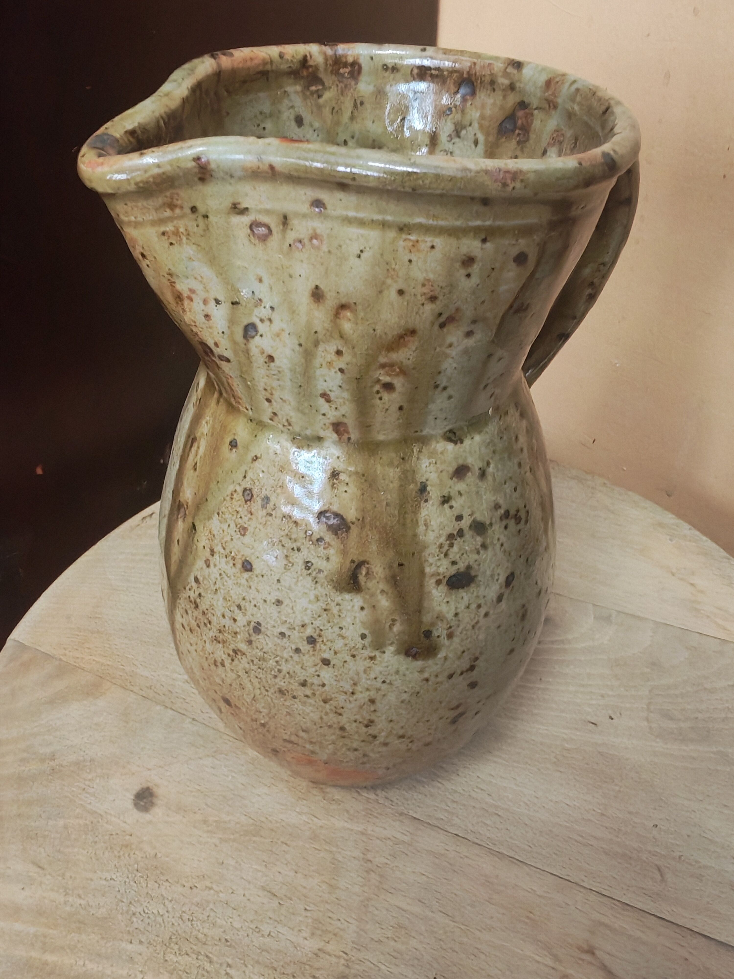 Set of 3 wabi-sabi ceramic pieces