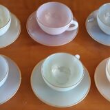 6 tea cups 60s