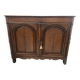 Two-door buffet in solid oak, Louis XIV style, 18th century.
