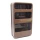 Brown plastic shelf Jan6Lin Viaud Prisunic