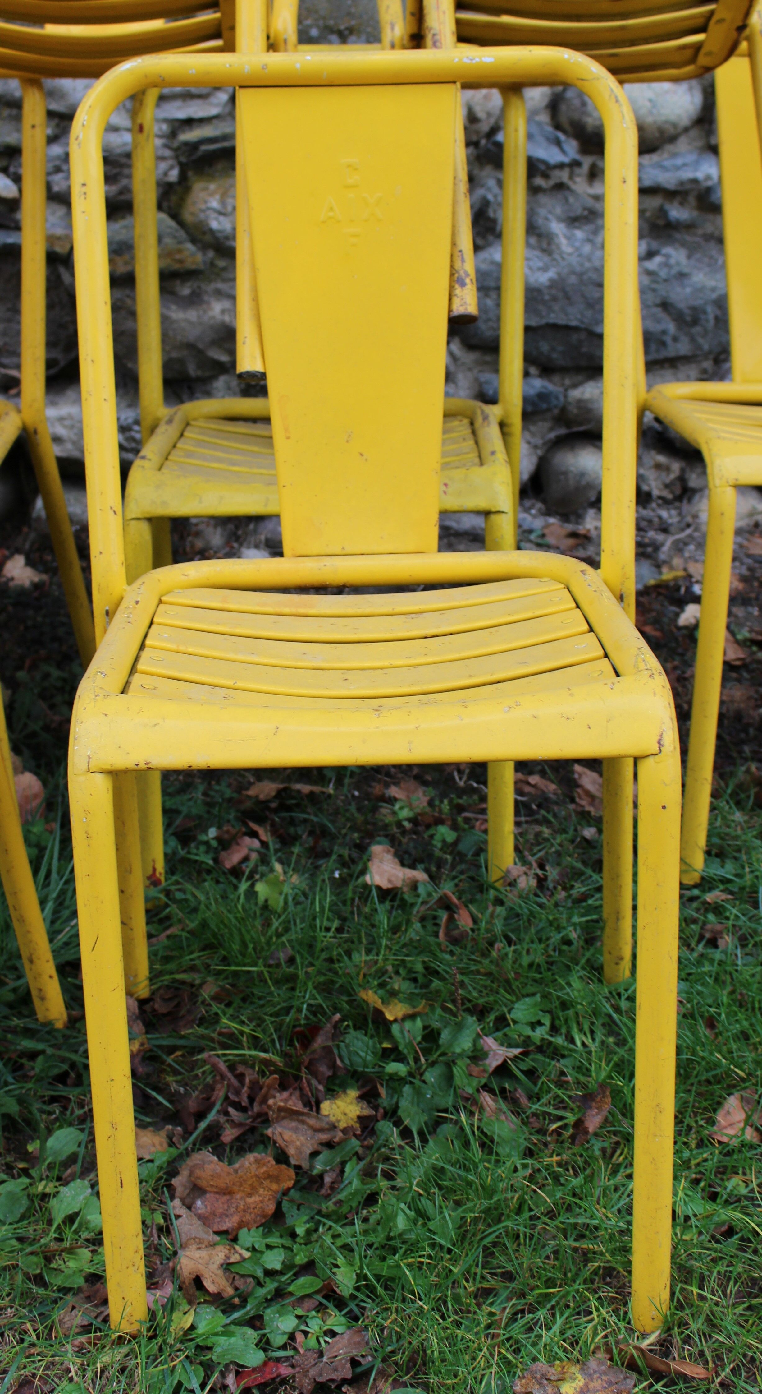 Set of 12 chairs Tolix model T4