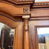 armoire style Louis XVI en noyer vers 1850