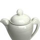Art Deco white earthenware jug and sugar bowl set from around 1930.