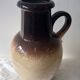 West Germany glazed ceramic 60s pitcher