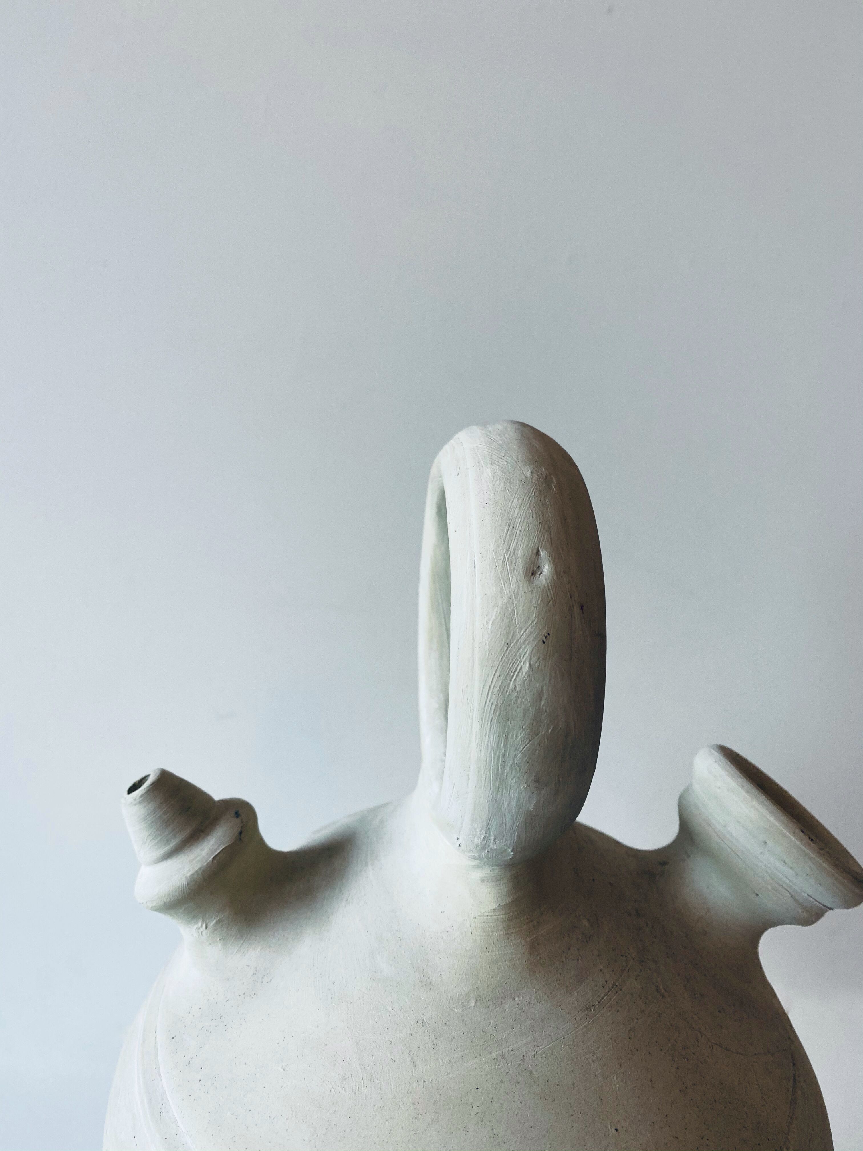 White Spanish bohemian pottery