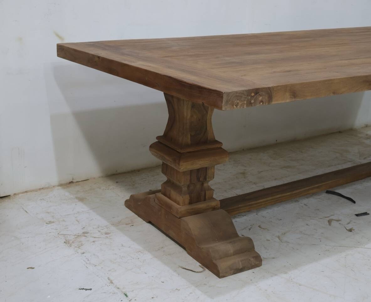 Monastery table in oak - Spirito 260 by 100 cm