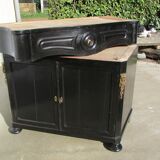 Napoleon III blackened wooden buffet