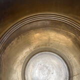 Silver metal champagne bucket