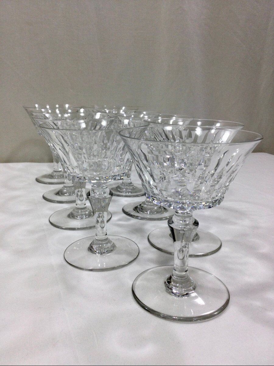 Baccarat - 9 Glasses in Champagne Piccadilly