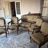 Sofa and 4 Louis XV style armchairs