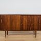 Small Sideboard in Rosewood by P. Hundevad for Hundevad & Co, 1960s