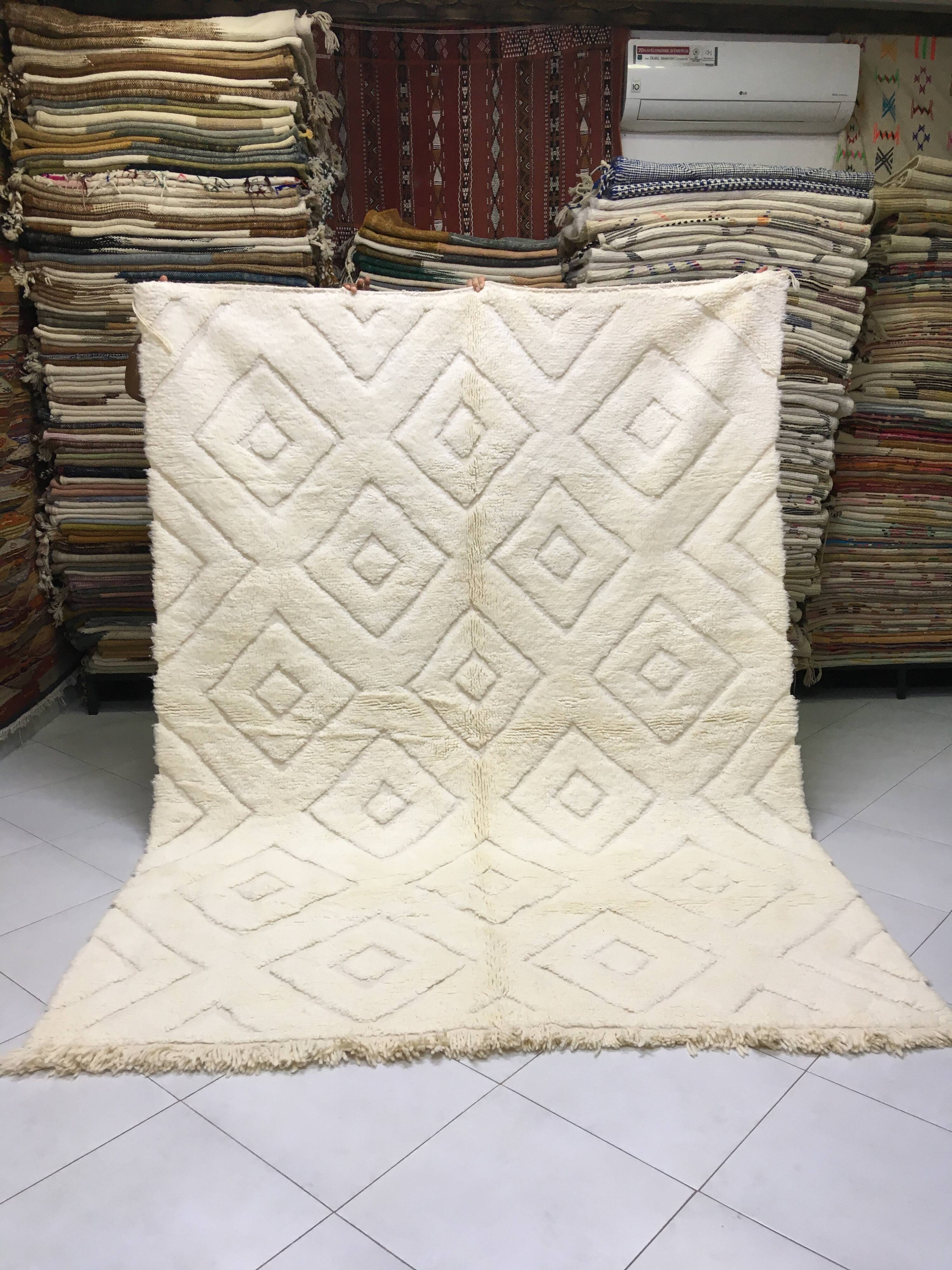 Tapis Beni Ouarain Berbère 283 x 205 cm