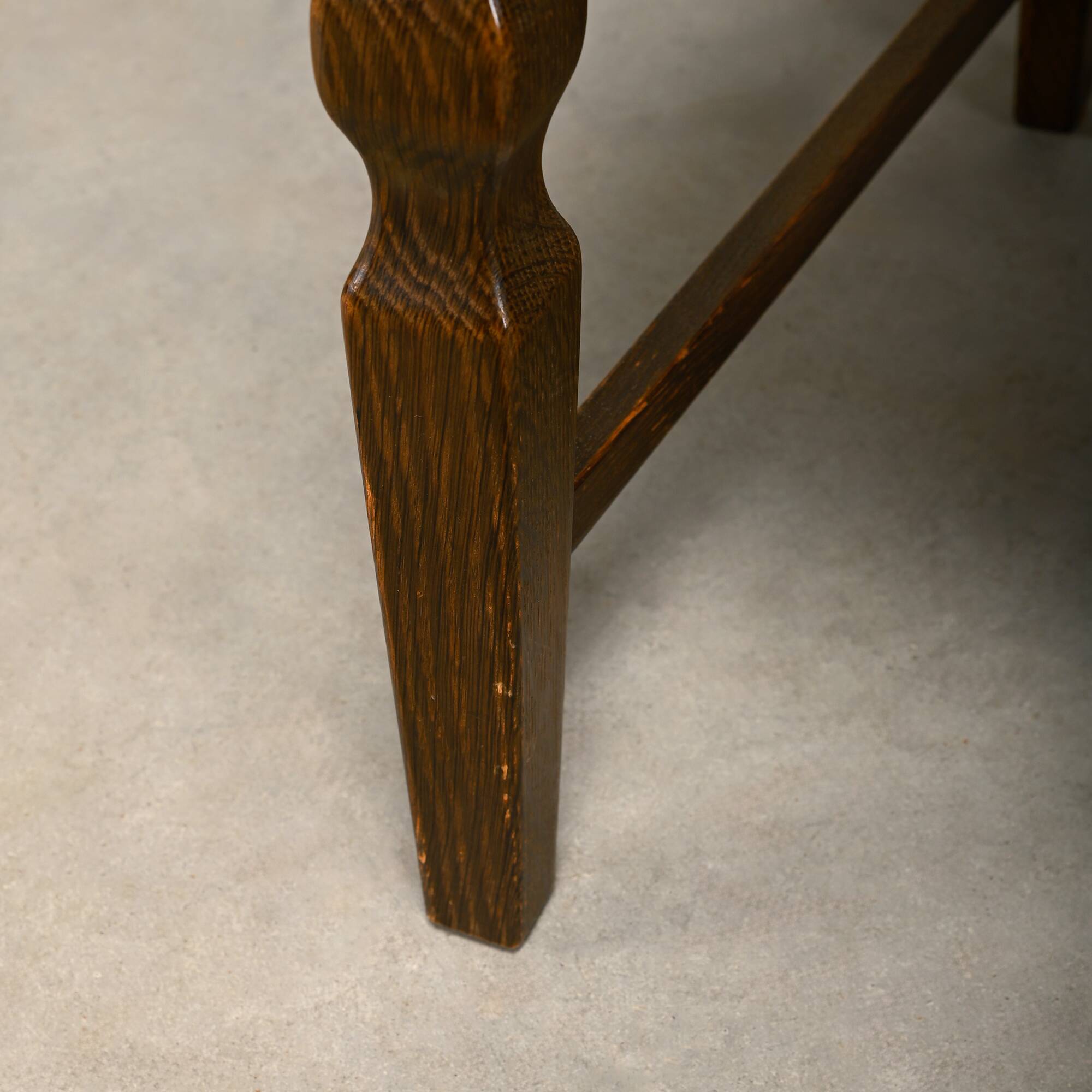 Henning Kjærnulf vintage set Razorblade Dining Chairs High Back, Denmark