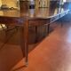 Extensible Louis XVI mahogany dining table with band - 19th century