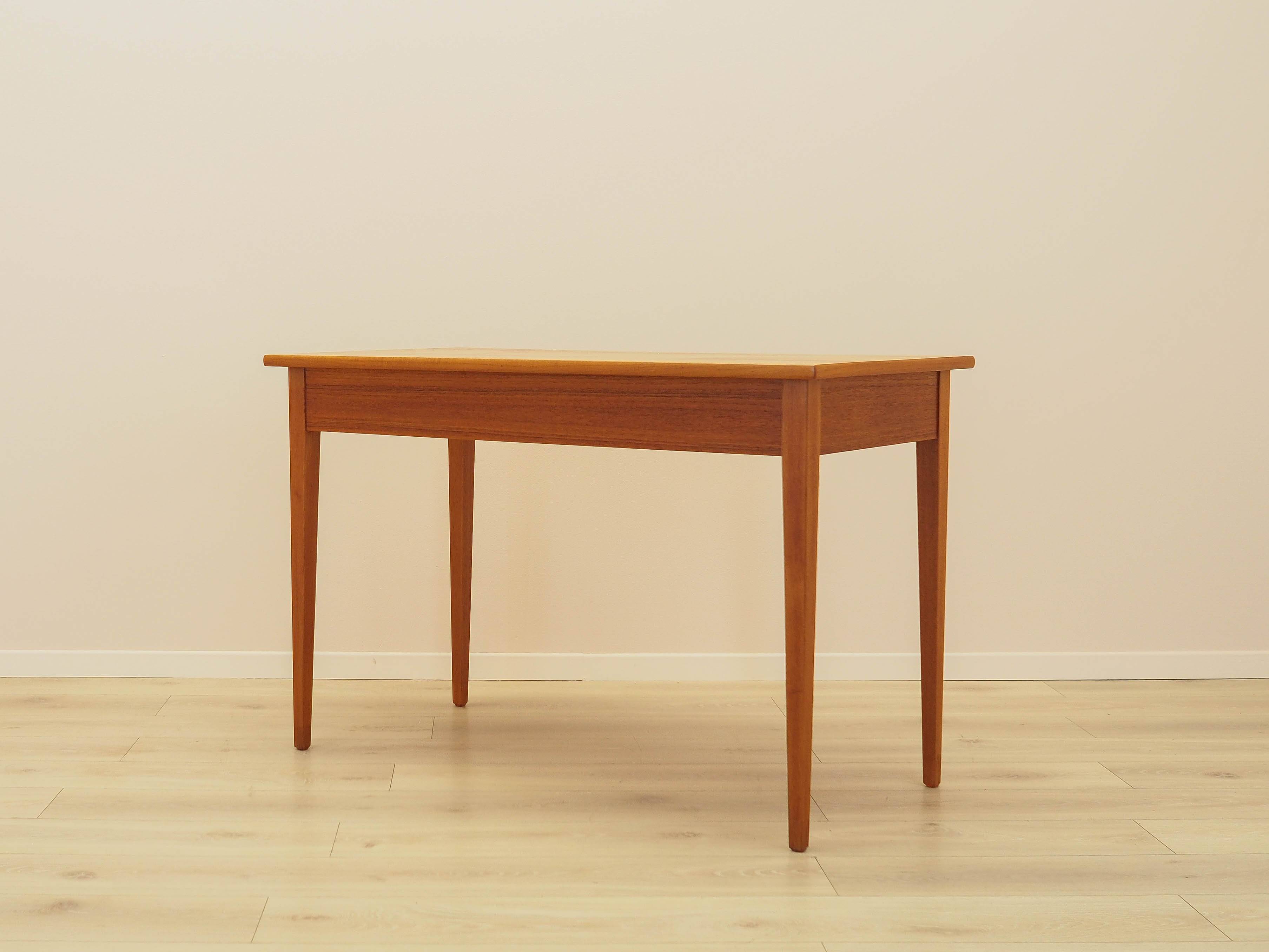 Teak desk, Danish design, 1970s, made in Denmark