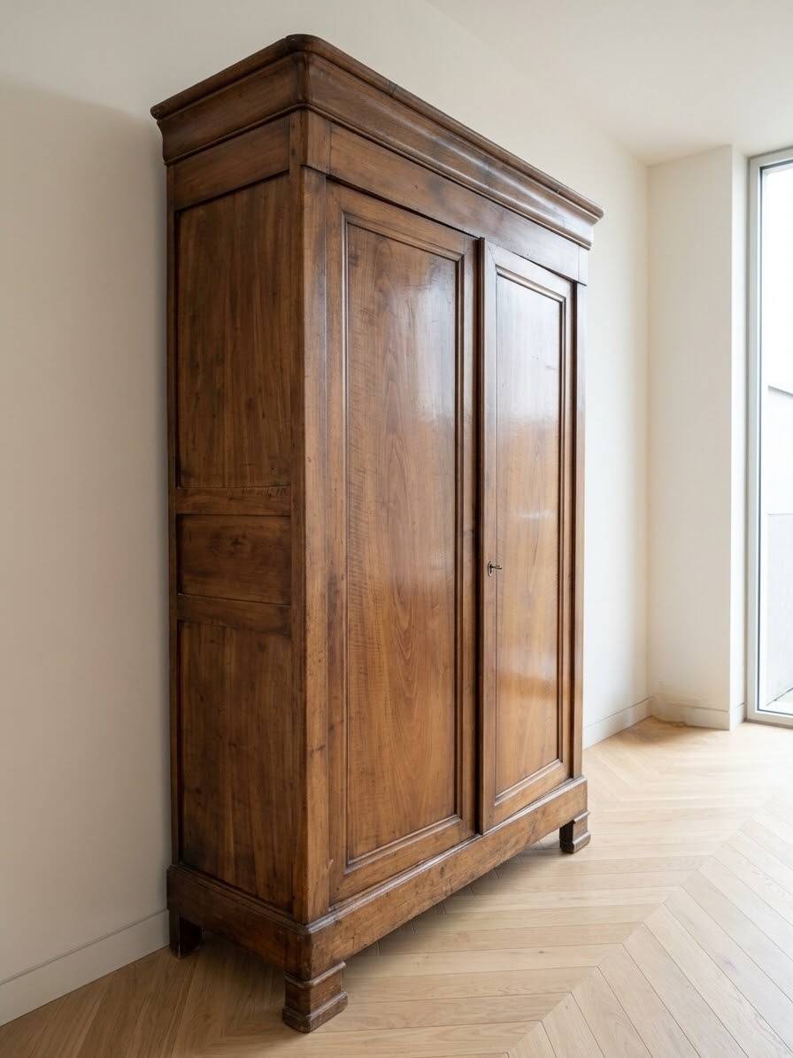 Armoire ancienne en bois massif