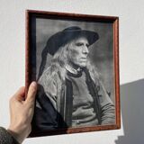 Portrait print of a man