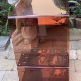 Smoked plexiglas rolling bar 70