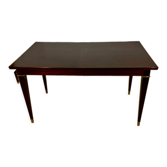 Table 1960 in rosewood, with an extension, 8 people