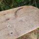 Old country bench