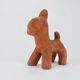 Walter Bosse Large Ceramic Sculpture of Baby Deer, Austria, 1920s