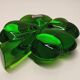 Baccarat green crystal paperweight