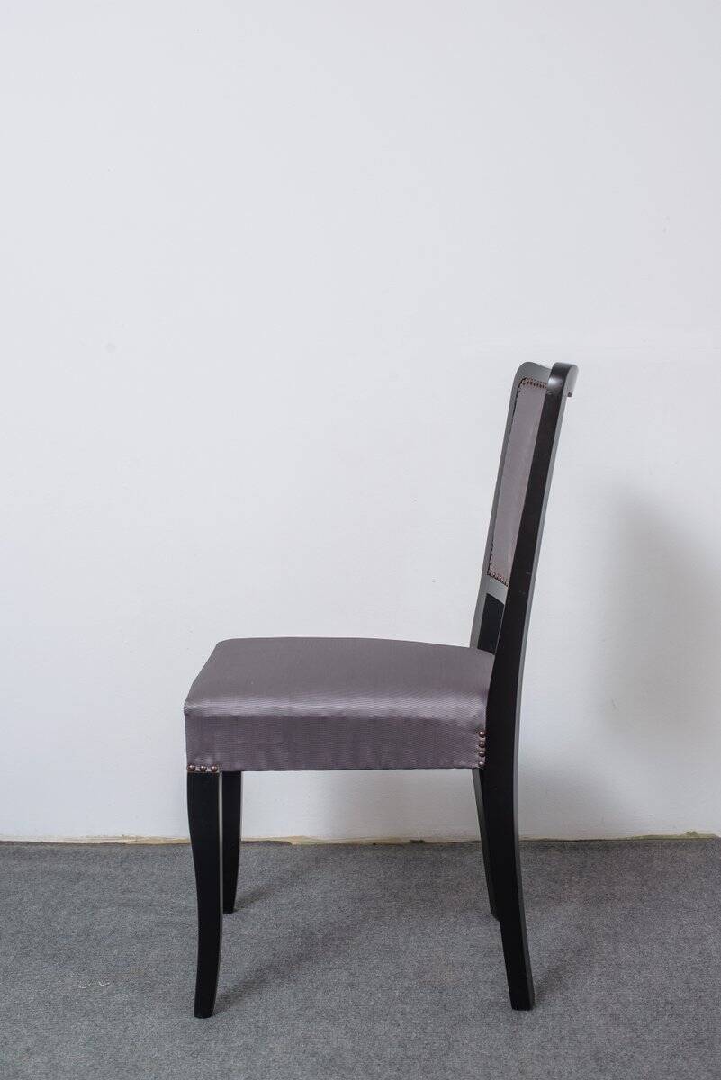 Art Deco dining chairs, 1920s, set of 4