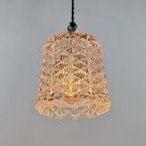 Vintage Cut Glass Ceiling Light, 1970s