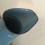 Old blue enamelled broc