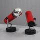 Pair of adjustable wall spotlights vintage design 1970s