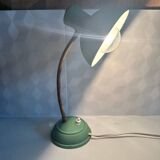Vintage green bedside lamp