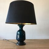 Blue ceramic lamp